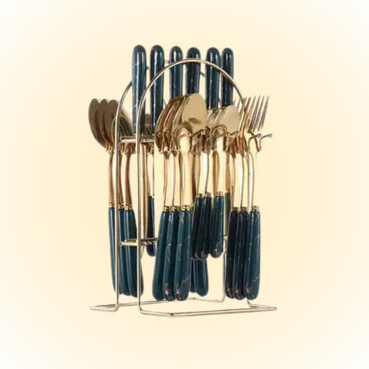 𝟐𝟒-𝐩𝐢𝐞𝐜𝐞 𝐂𝐞𝐫𝐚𝐦𝐢𝐜 𝐇𝐚𝐧𝐝𝐥𝐞 𝐊𝐧𝐢𝐟𝐞 𝐅𝐨𝐫𝐤 𝐚𝐧𝐝 𝐒𝐩𝐨𝐨𝐧